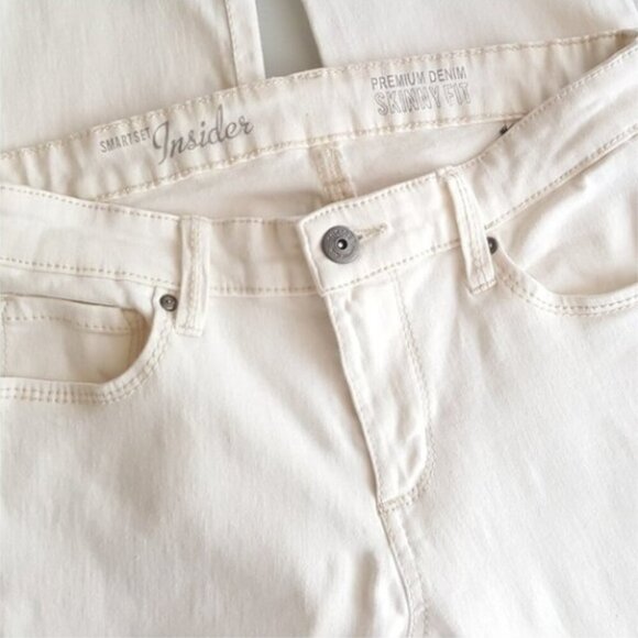 🇨🇦 SMART SET Jeans - Off-White - Picture 3 of 16